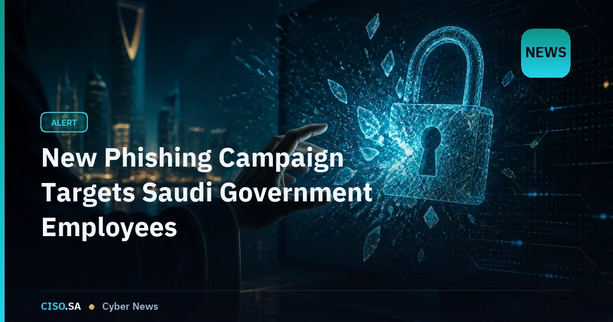 New Phishing Campaign Targets Saudi Government Employees