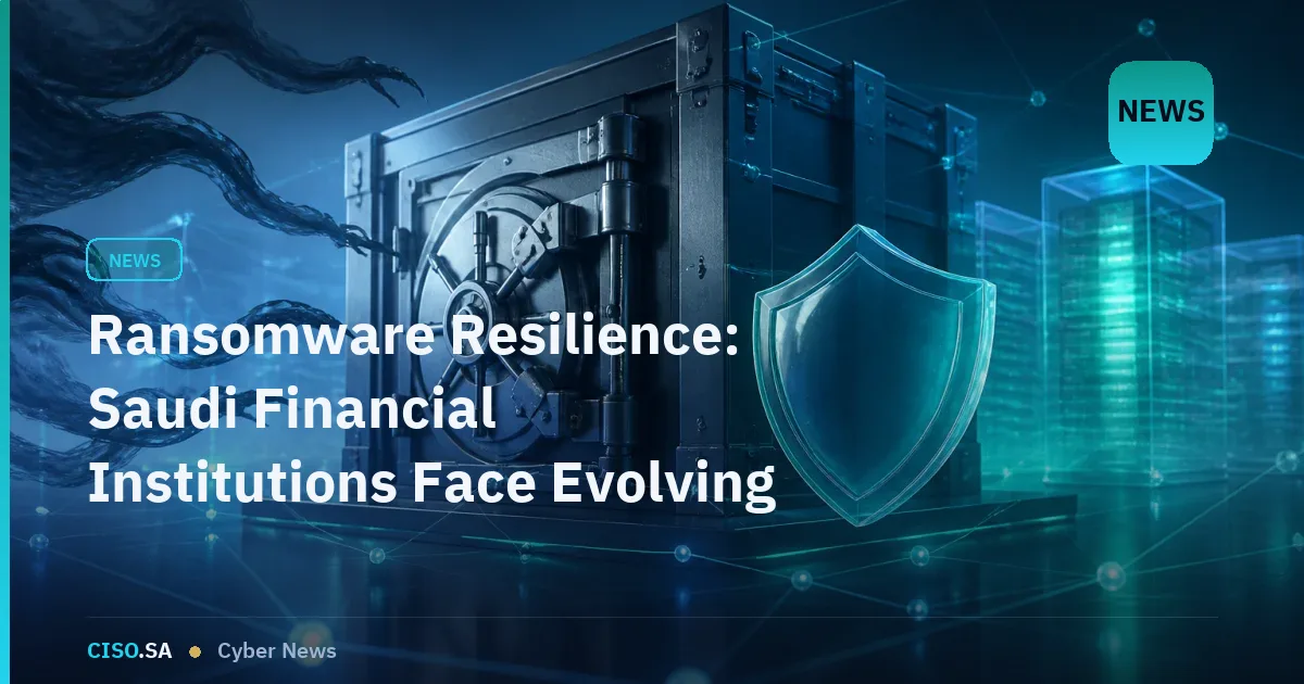 Ransomware Resilience: Saudi Financial Institutions Face Evolving Threats and Compliance Demands
