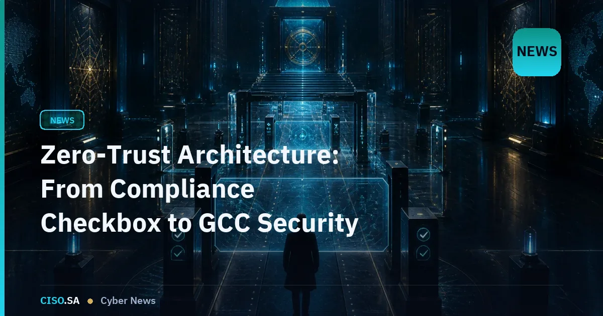 Zero-Trust Architecture: From Compliance Checkbox to GCC Security Baseline