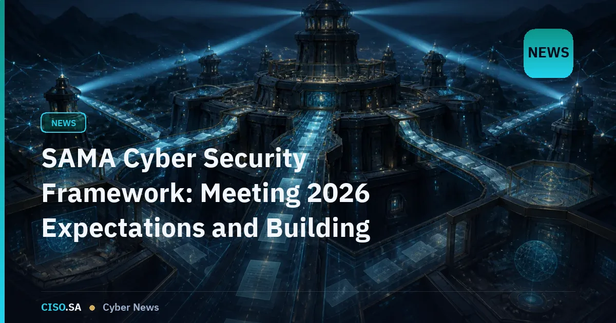 SAMA Cyber Security Framework: Meeting 2026 Expectations and Building ...