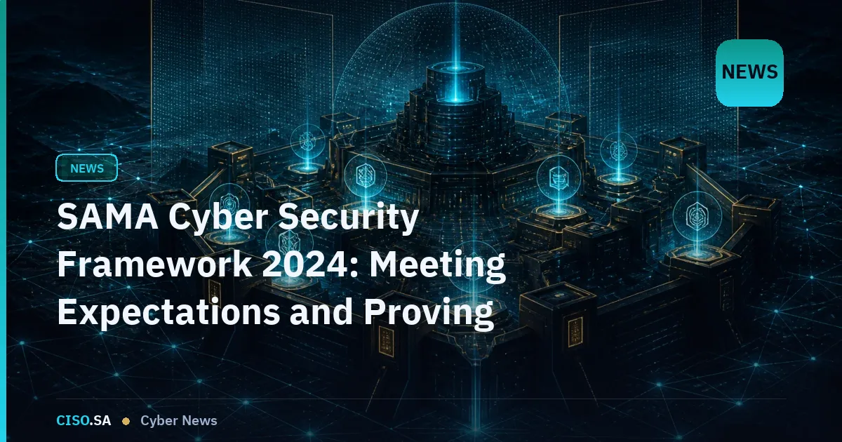 SAMA Cyber Security Framework 2024: Meeting Expectations and Proving Compliance