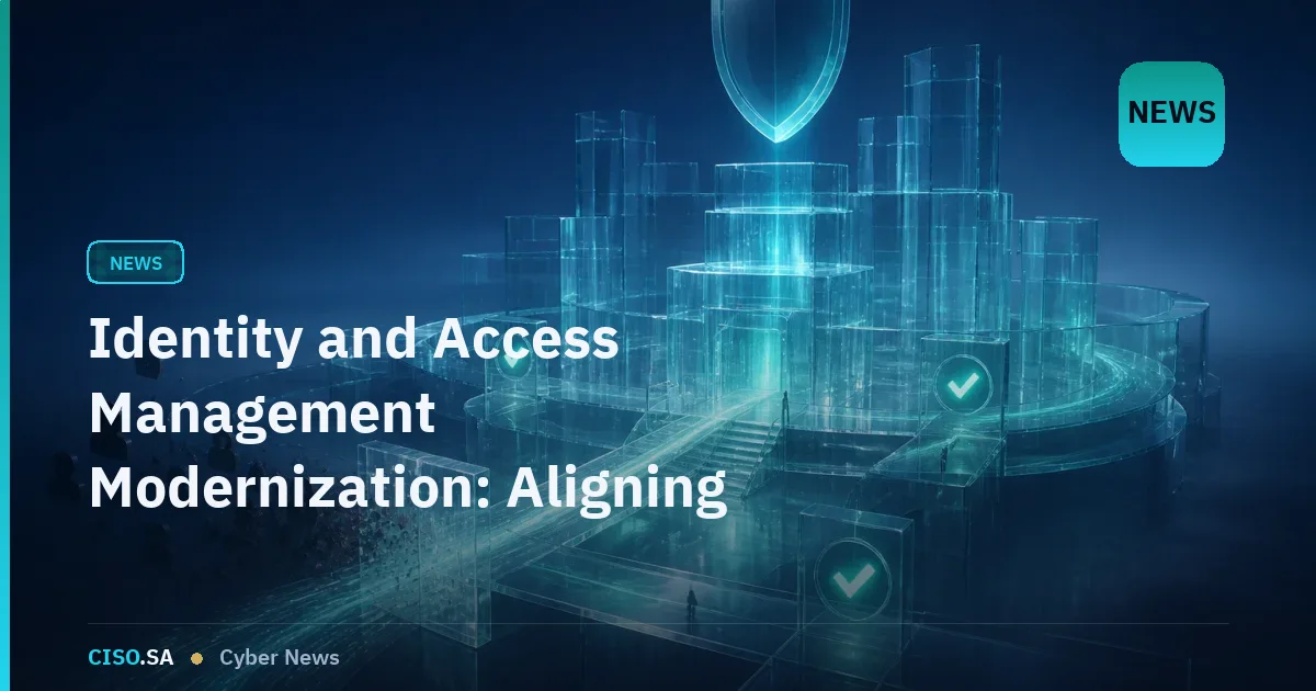 Identity and Access Management Modernization: Aligning with Saudi Regulatory Expectations
