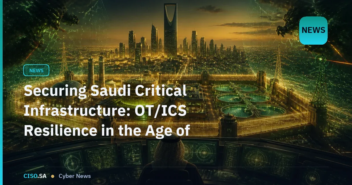 Securing Saudi Critical Infrastructure: OT/ICS Resilience in the Age of Convergence