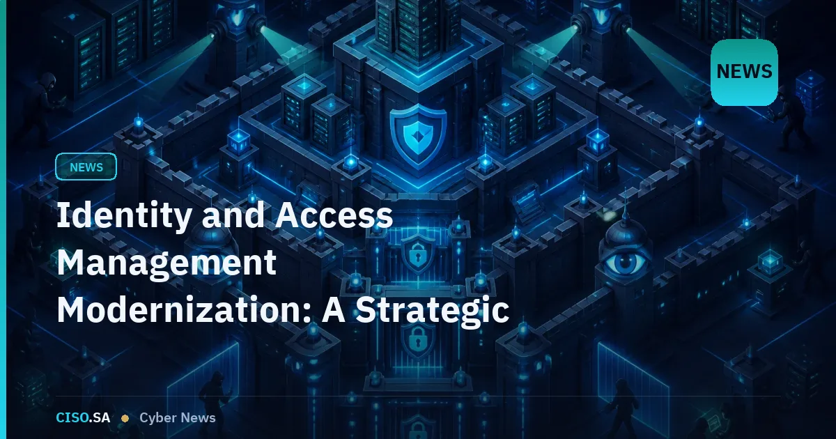 Identity and Access Management Modernization: A Strategic Imperative for GCC Security Leaders