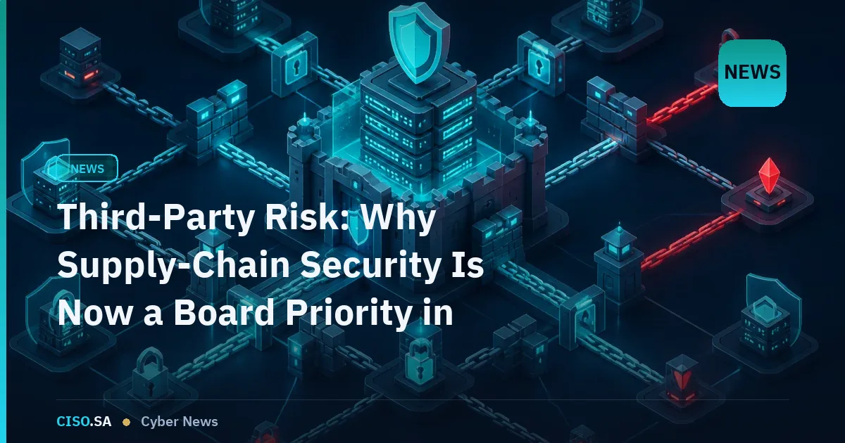 Third-Party Risk: Why Supply-Chain Security Is Now a Board Priority in ...