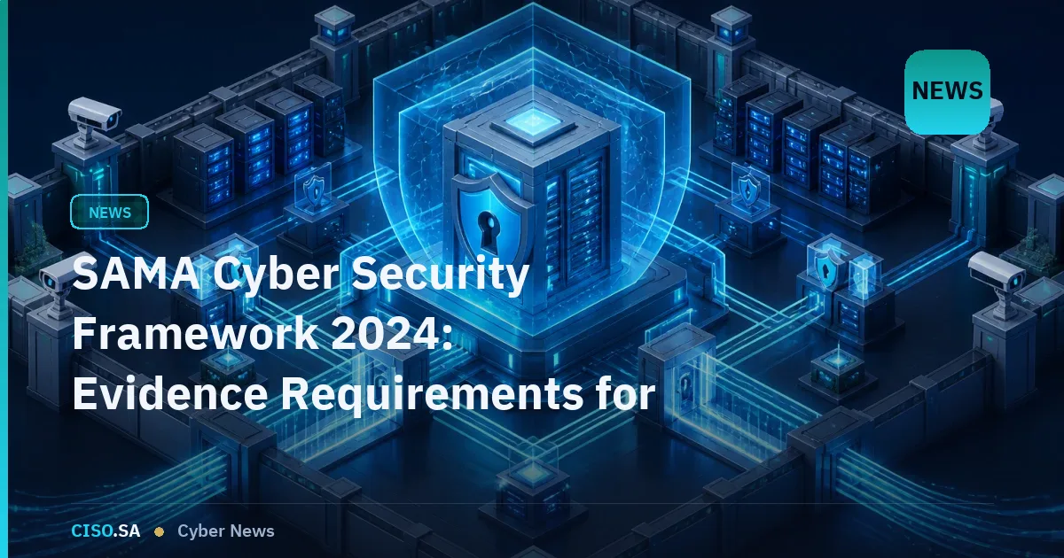 SAMA Cyber Security Framework 2024: Evidence Requirements for Saudi Financial Institutions