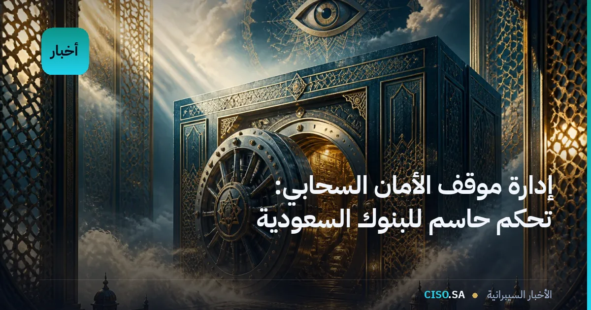 إدارة موقف الأمان السحابي: تحكم حاسم للبنوك السعودية