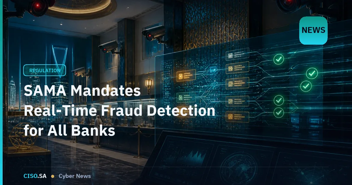 SAMA Mandates Real-Time Fraud Detection for All Banks