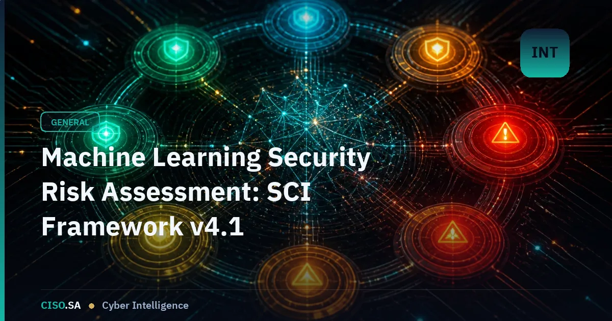 Machine Learning Security Risk Assessment: SCI Framework v4.1