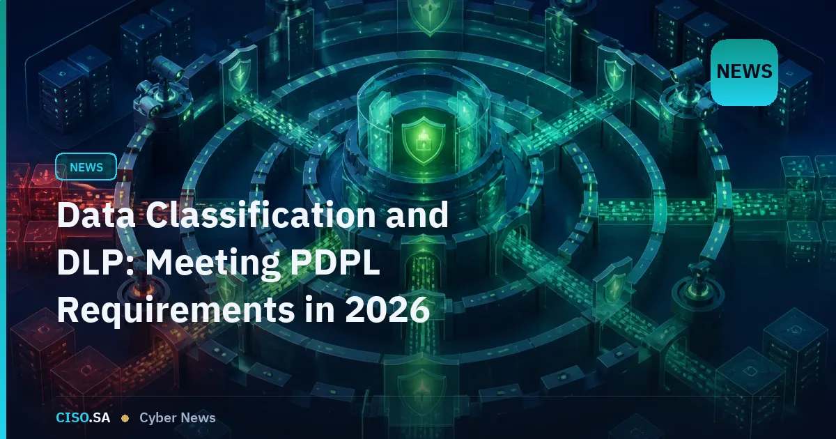 Data Classification and DLP: Meeting PDPL Requirements in 2026