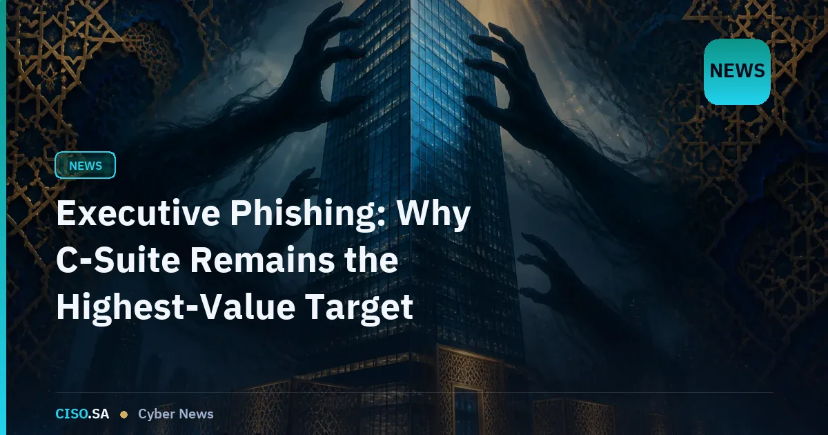 Executive Phishing: Why C-Suite Remains the Highest-Value Target