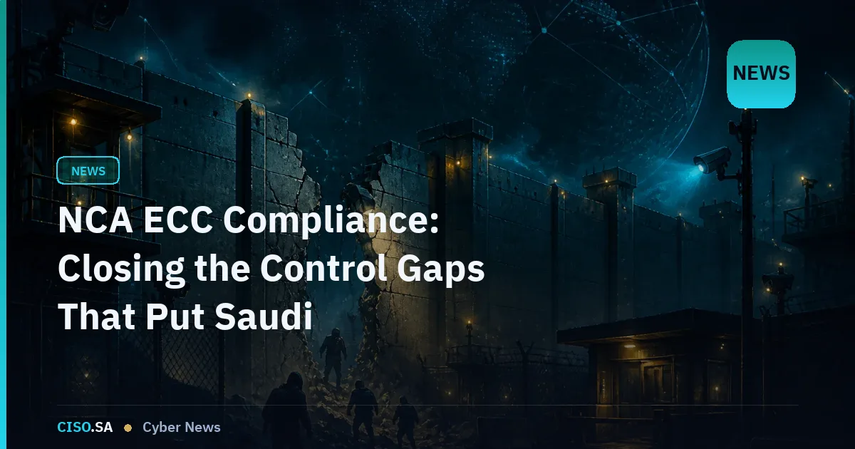 NCA ECC Compliance: Closing the Control Gaps That Put Saudi Organisations at Risk