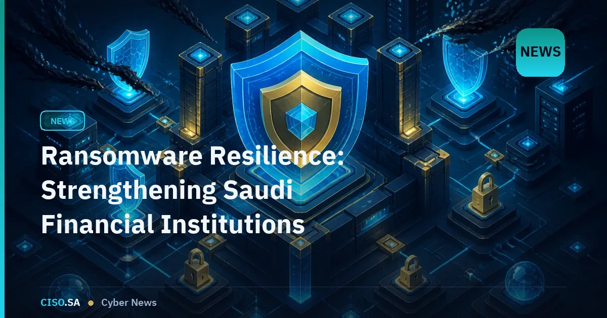 Ransomware Resilience: Strengthening Saudi Financial Institutions Against Evolving Threats