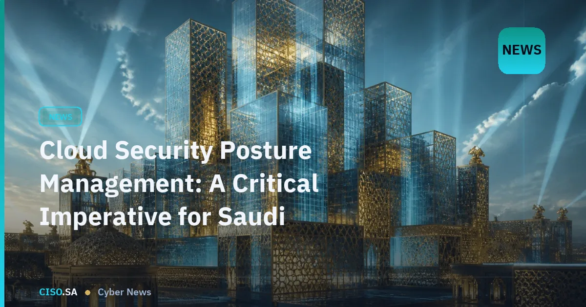 Cloud Security Posture Management: A Critical Imperative for Saudi Banks