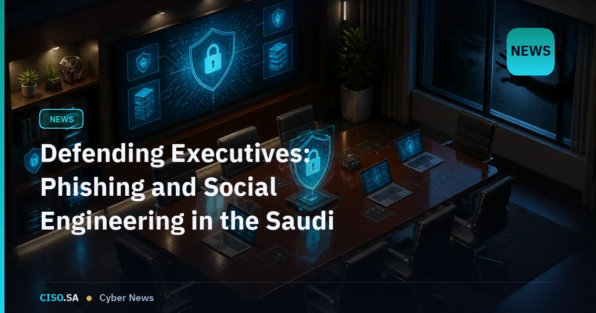 Defending Executives: Phishing and Social Engineering in the Saudi Boardroom