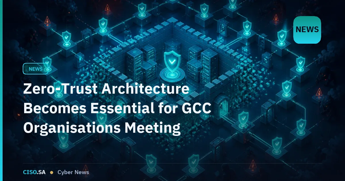 Zero-Trust Architecture Becomes Essential for GCC Organisations Meeting 2026 Compliance Standards