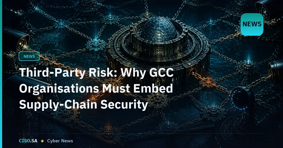 Third-Party Risk: Why GCC Organisations Must Embed Supply-Chain Security Now