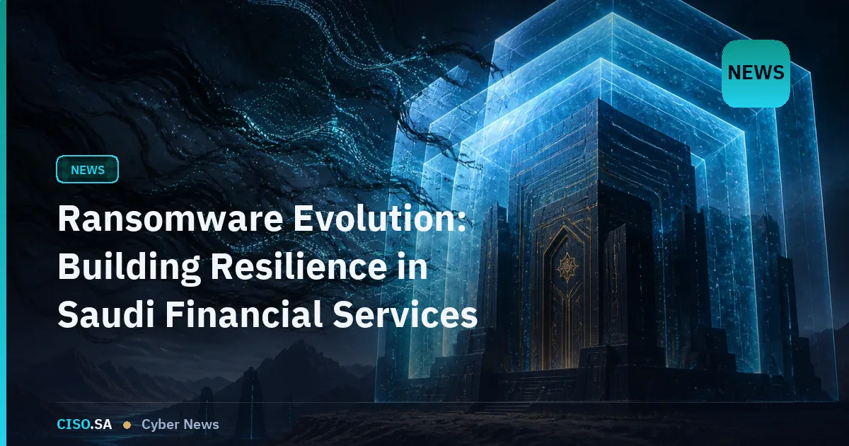 Ransomware Evolution: Building Resilience in Saudi Financial Services