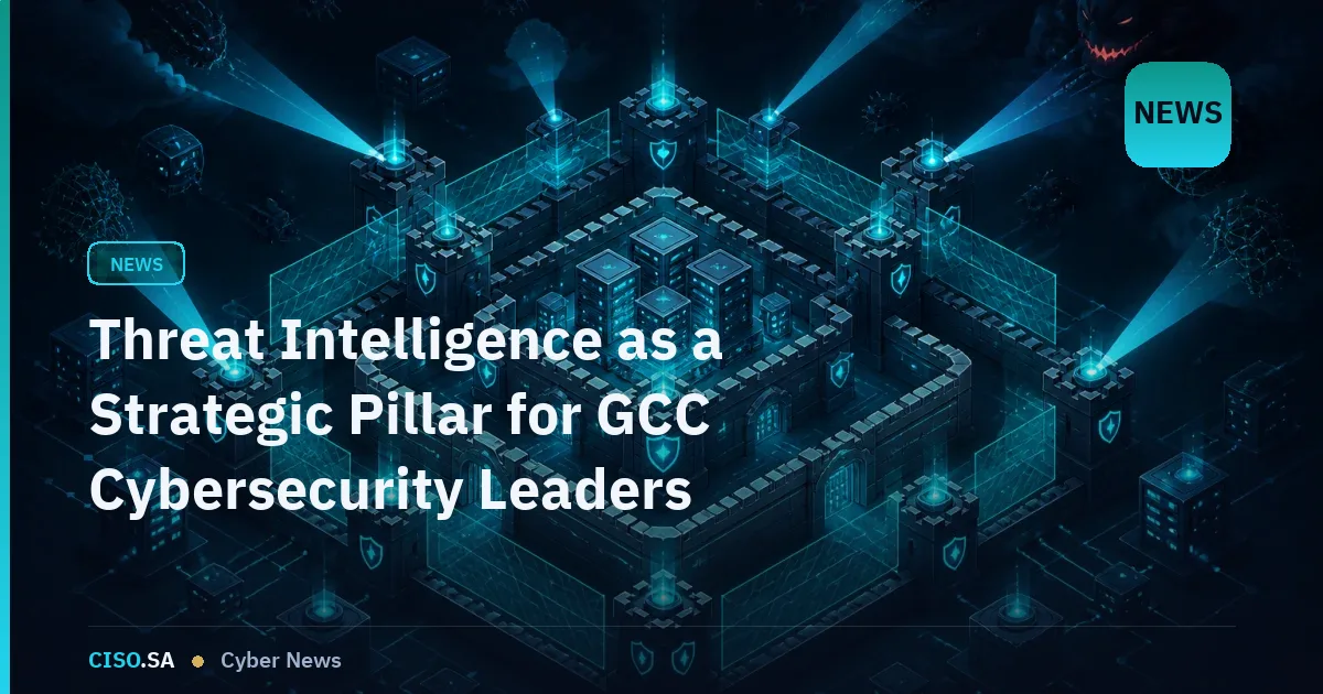 Threat Intelligence as a Strategic Pillar for GCC Cybersecurity Leaders