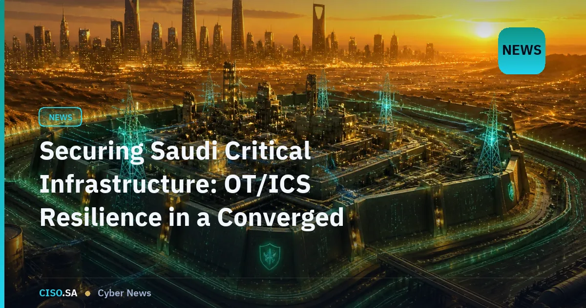 Securing Saudi Critical Infrastructure: OT/ICS Resilience in a Converged Digital Era