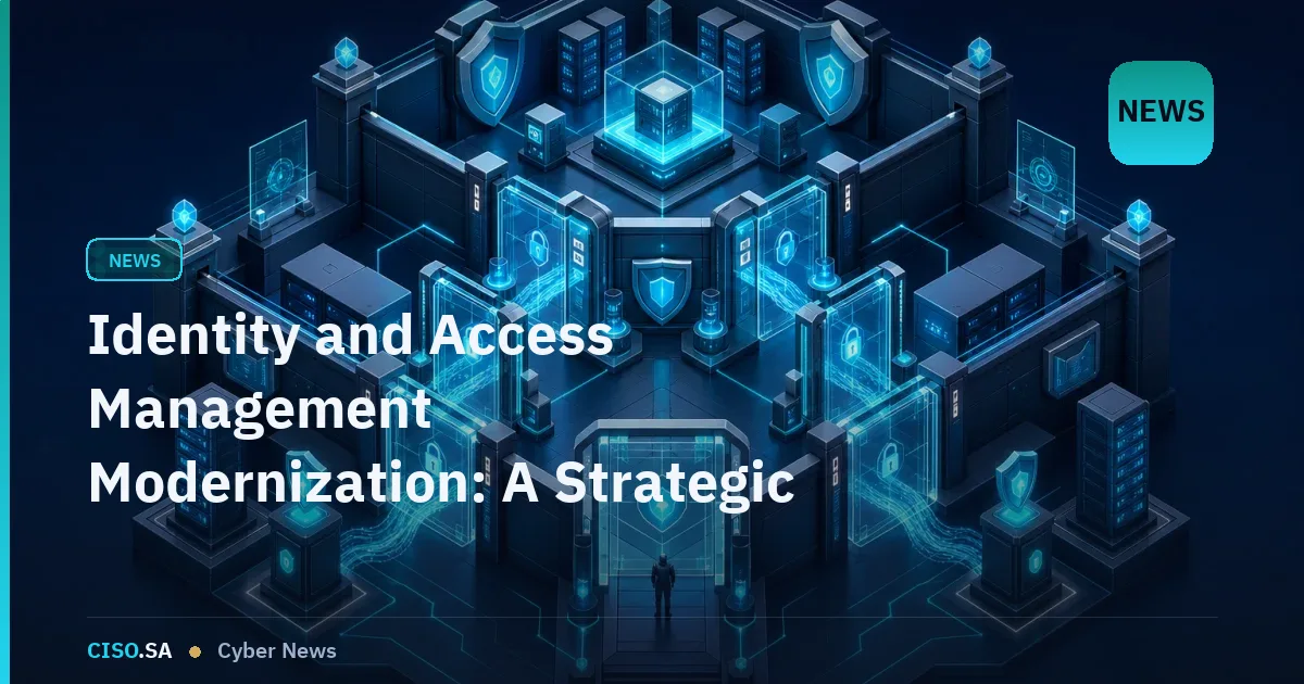 Identity and Access Management Modernization: A Strategic Imperative for Saudi Organizations