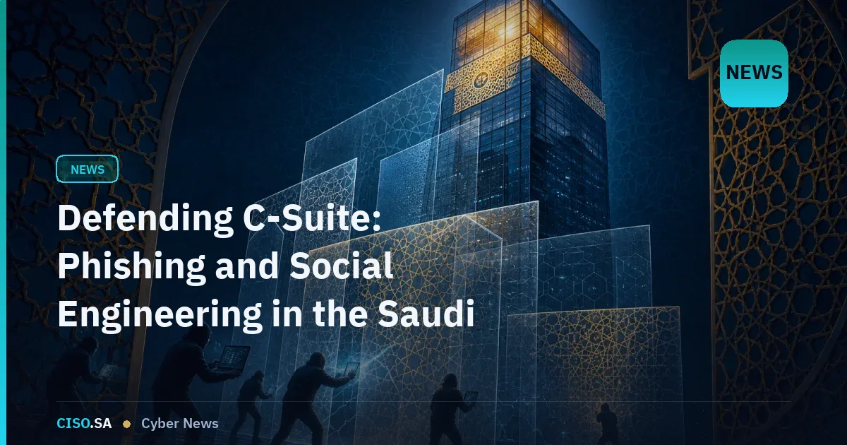 Defending C-Suite: Phishing and Social Engineering in the Saudi Regulatory Context
