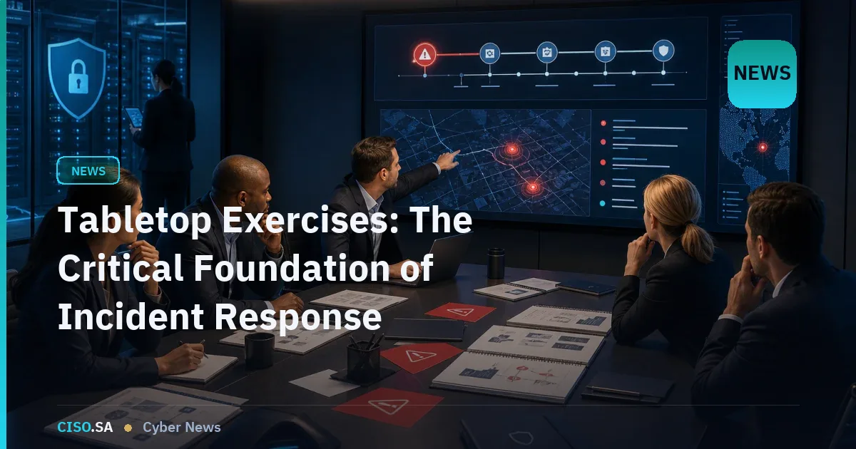 Tabletop Exercises: The Critical Foundation of Incident Response Readiness in Saudi Arabia