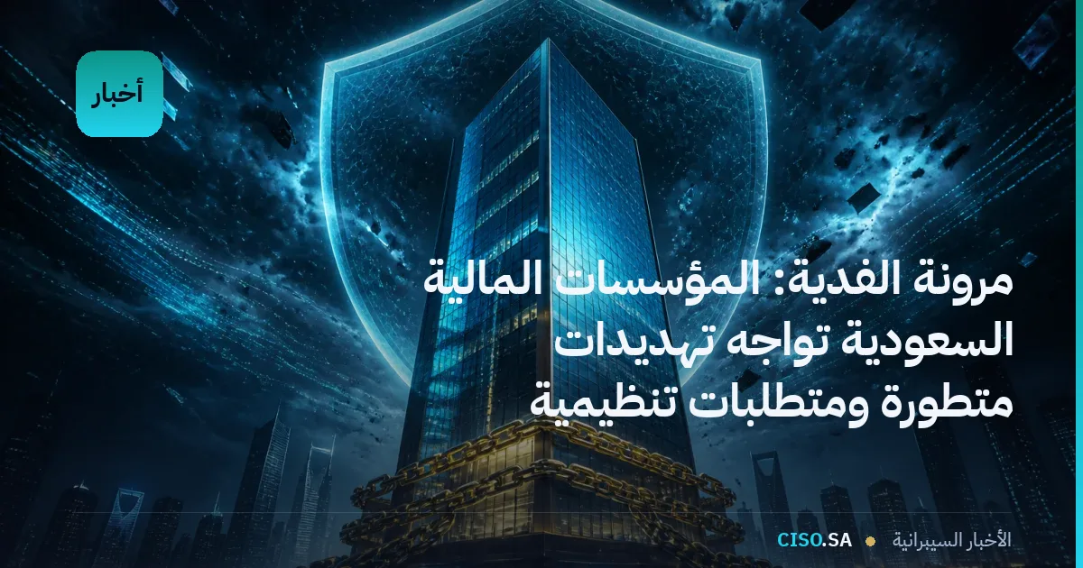 مرونة الفدية: المؤسسات المالية السعودية تواجه تهديدات متطورة ومتطلبات تنظيمية
