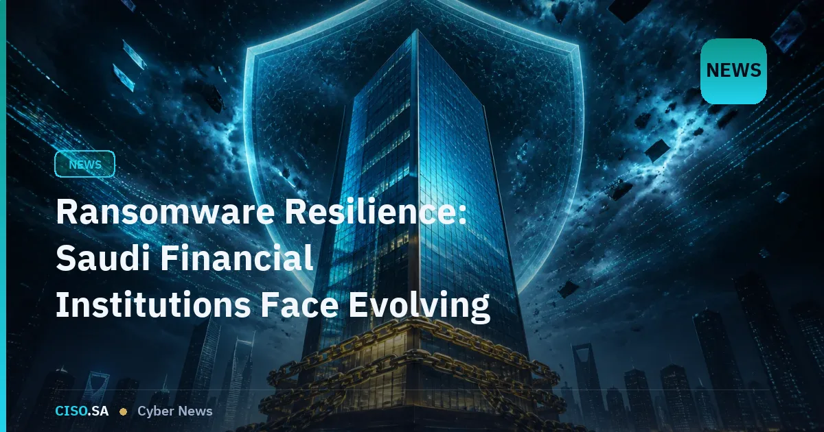 Ransomware Resilience: Saudi Financial Institutions Face Evolving Threats and Regulatory Demands