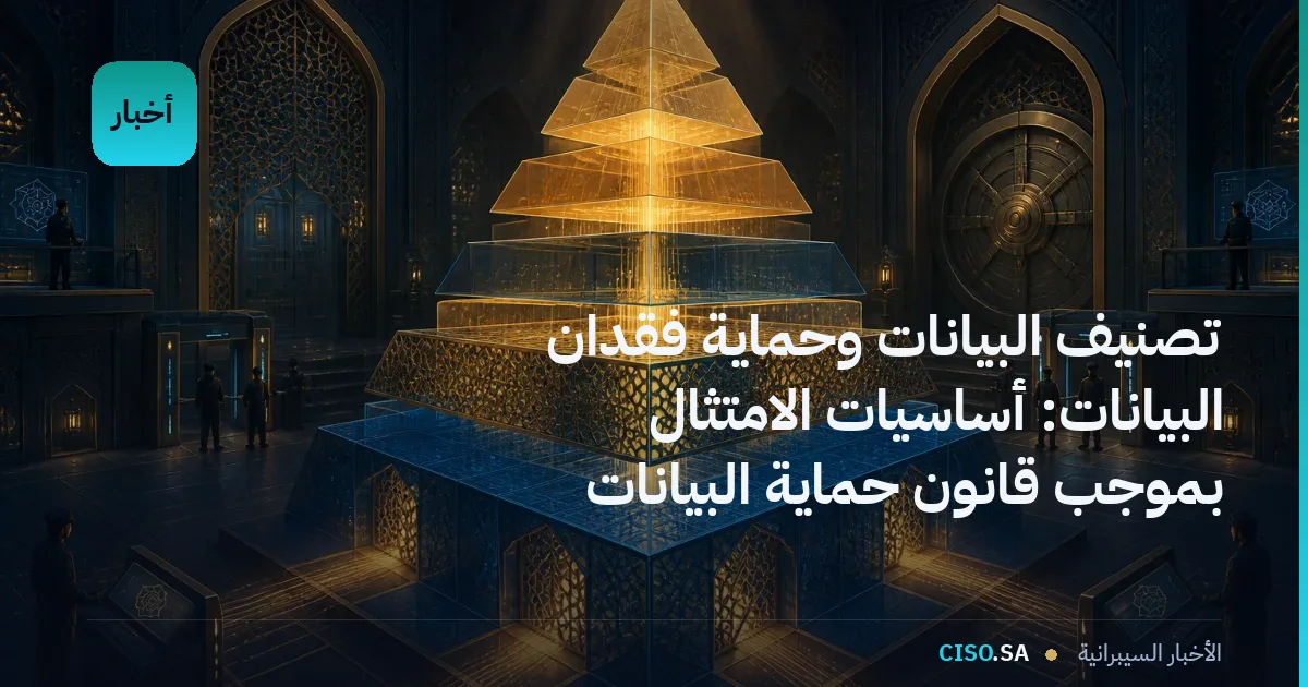 تصنيف البيانات وحماية فقدان البيانات: أساسيات الامتثال بموجب قانون حماية البيانات الشخصية السعودي