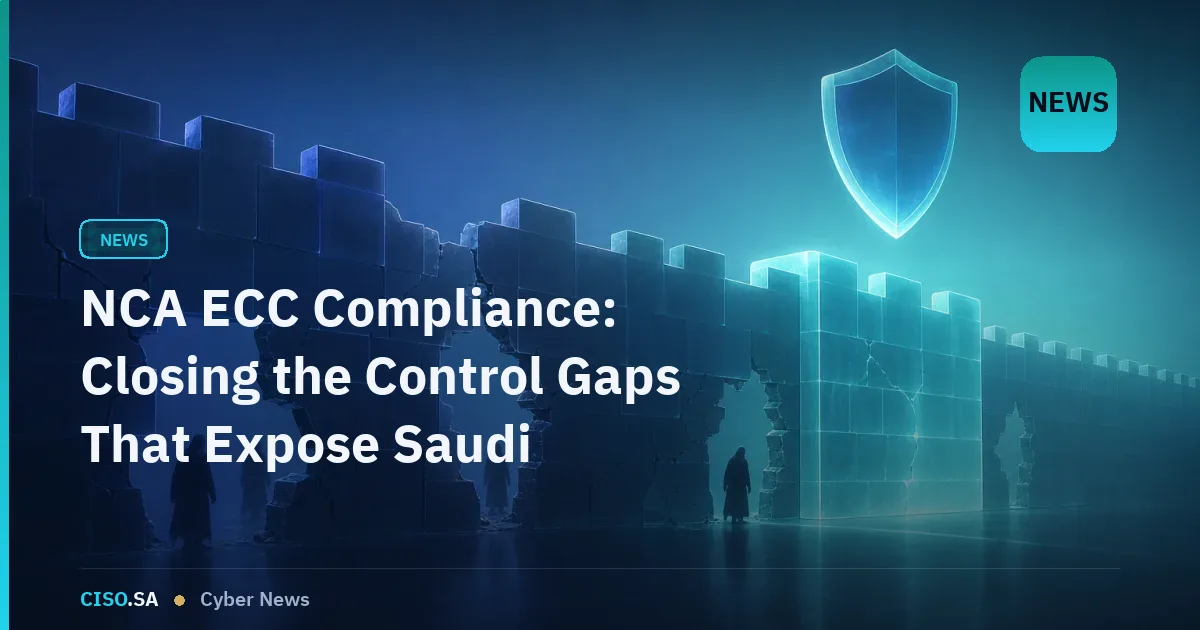 NCA ECC Compliance: Closing the Control Gaps That Expose Saudi Organisations