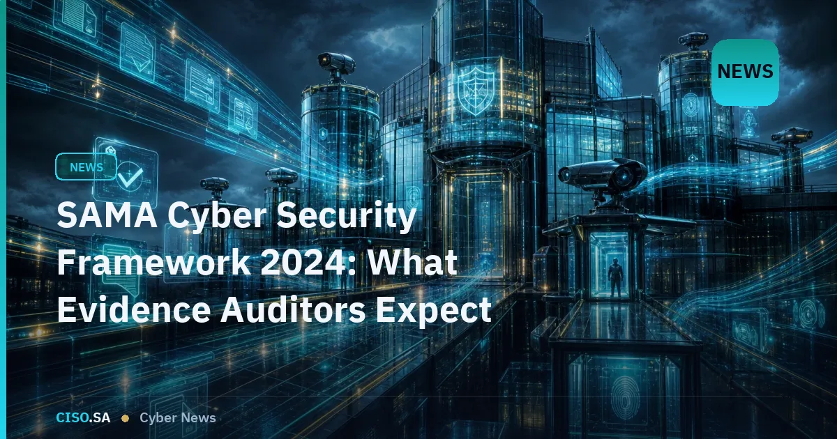 SAMA Cyber Security Framework 2024: What Evidence Auditors Expect From Saudi Banks