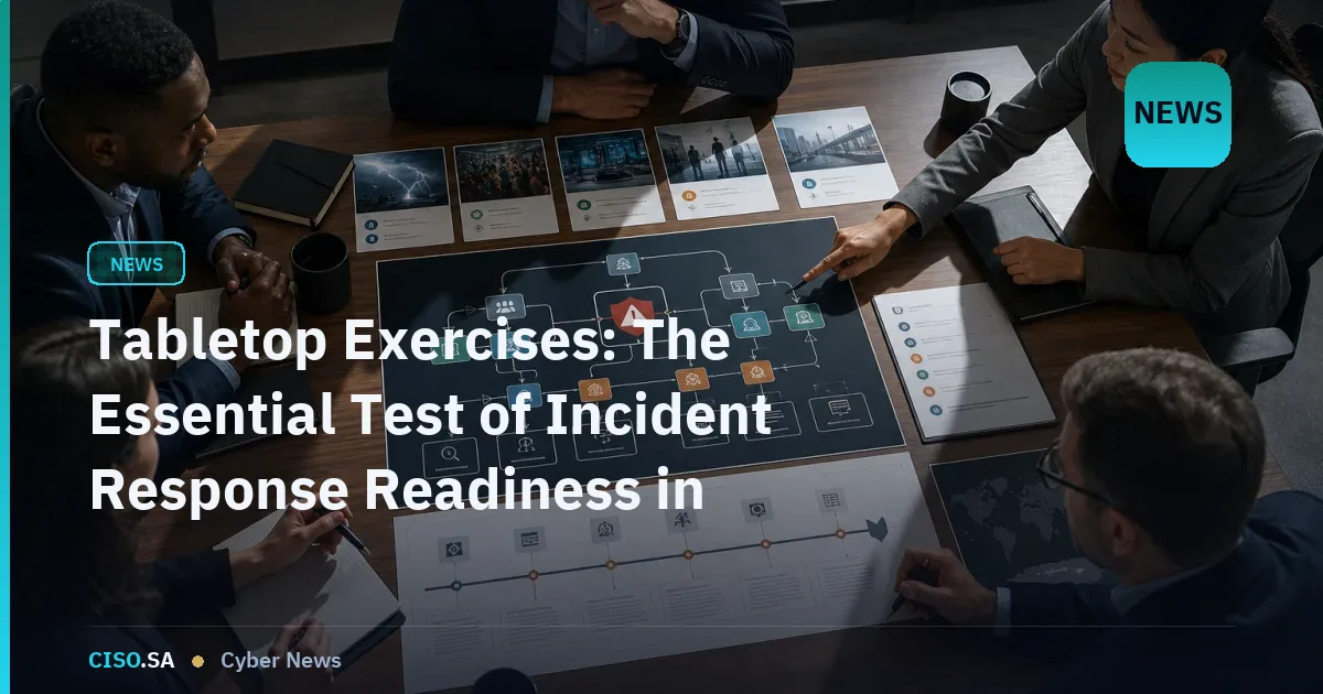 Tabletop Exercises: The Essential Test of Incident Response Readiness in Saudi Arabia