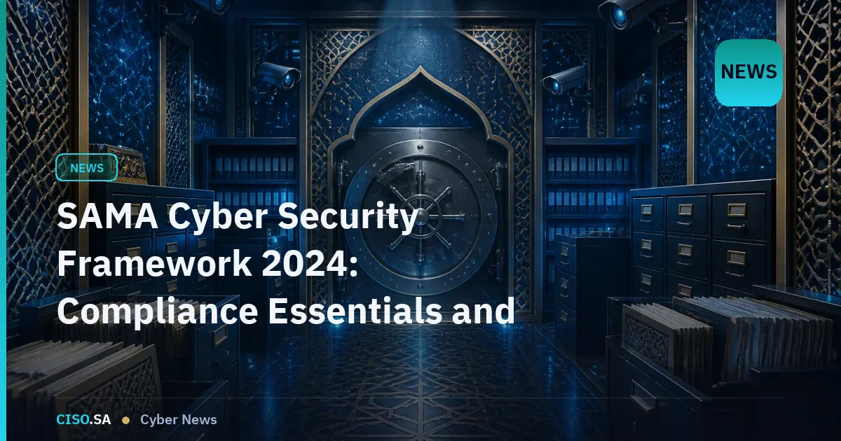 SAMA Cyber Security Framework 2024: Compliance Essentials and Evidence Requirements