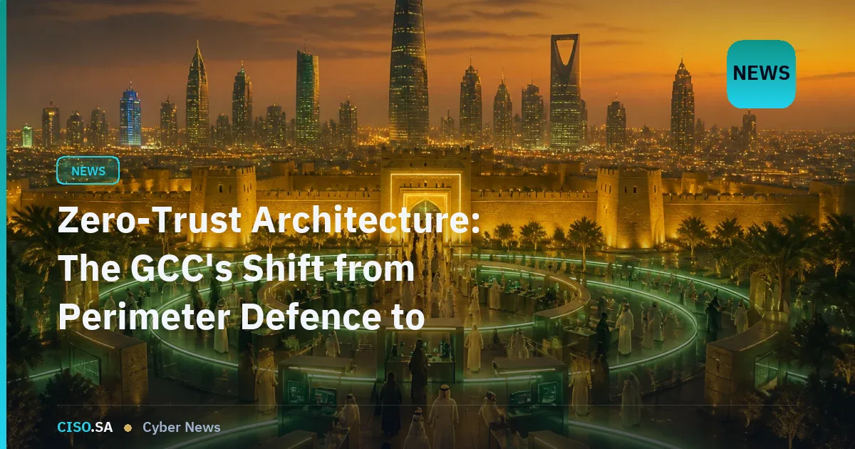 Zero-Trust Architecture: The GCC's Shift from Perimeter Defence to Identity-First Security