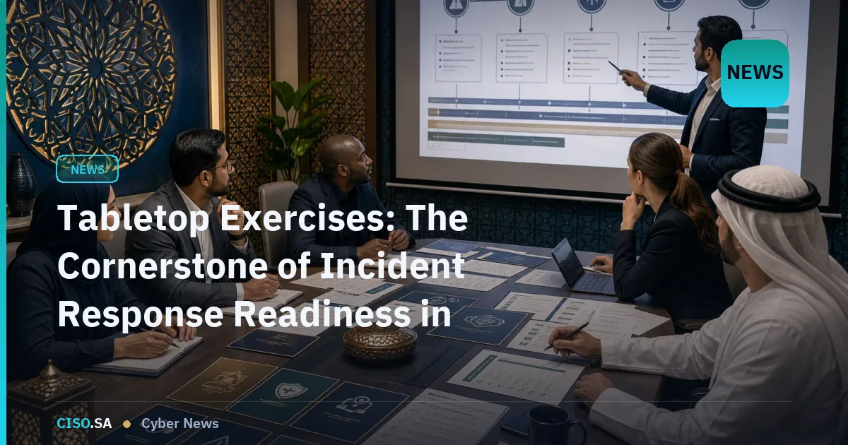 Tabletop Exercises: The Cornerstone of Incident Response Readiness in Saudi Arabia