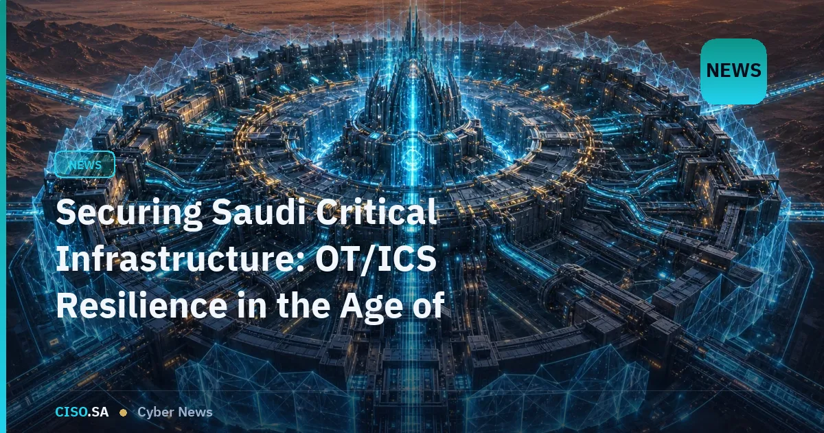 Securing Saudi Critical Infrastructure: OT/ICS Resilience in the Age of Convergence