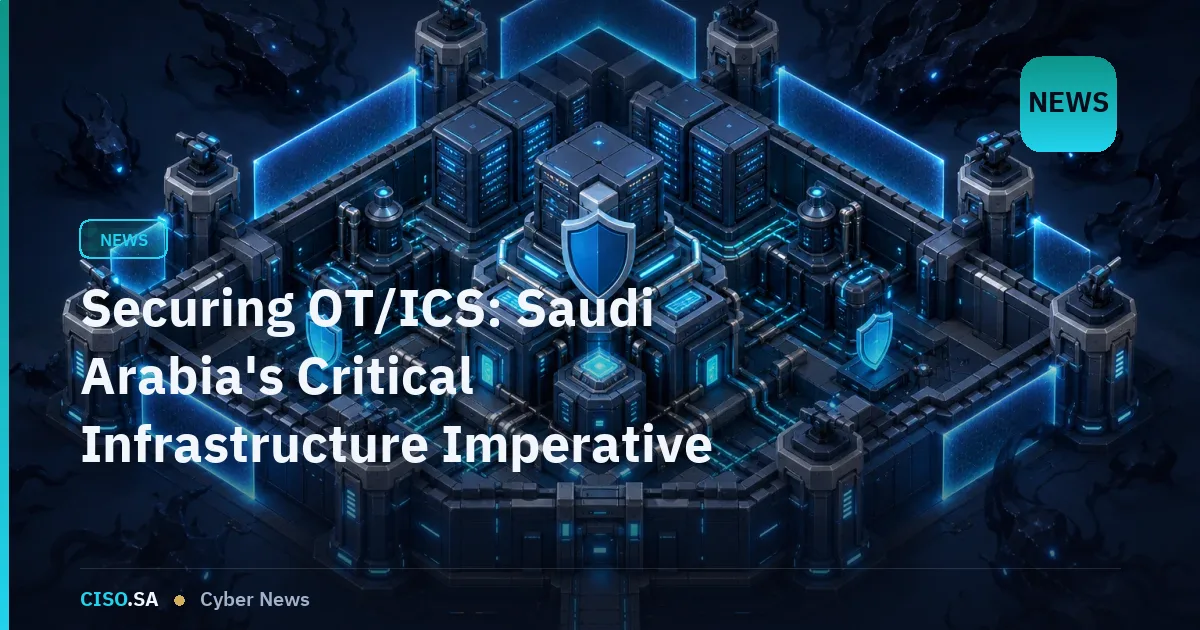 Securing OT/ICS: Saudi Arabia's Critical Infrastructure Imperative in 2026