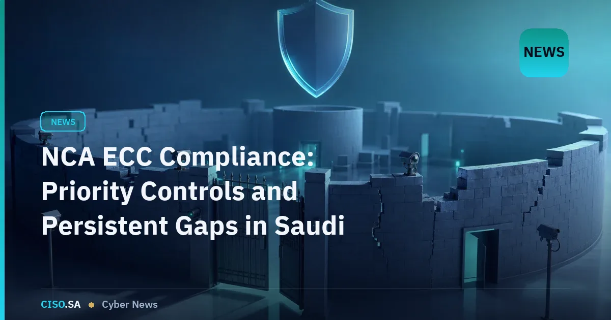NCA ECC Compliance: Priority Controls and Persistent Gaps in Saudi Organizations