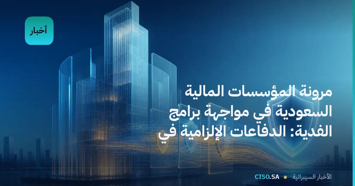 مرونة المؤسسات المالية السعودية في مواجهة برامج الفدية: الدفاعات الإلزامية في 2026