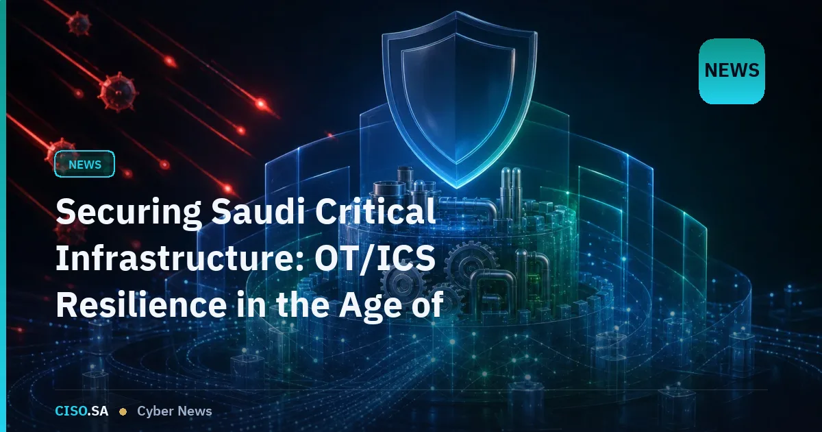 Securing Saudi Critical Infrastructure: OT/ICS Resilience in the Age of Converged Networks