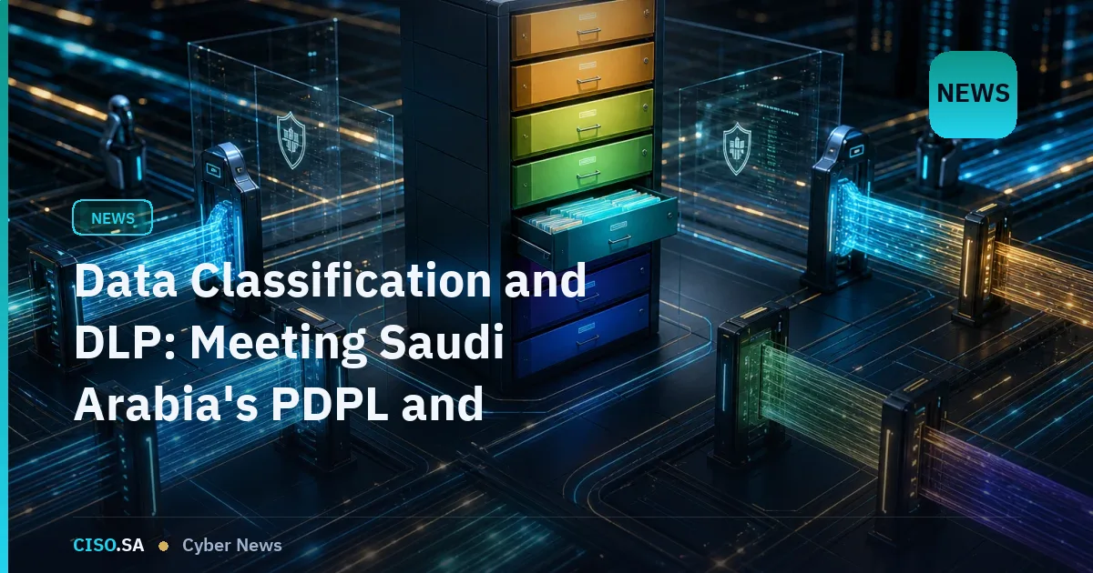 Data Classification and DLP: Meeting Saudi Arabia's PDPL and Regulatory Obligations