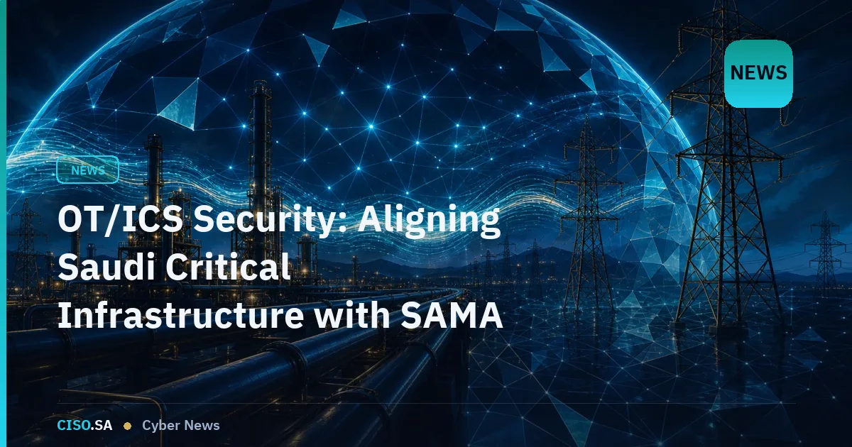 OT/ICS Security: Aligning Saudi Critical Infrastructure with SAMA and NCA Standards