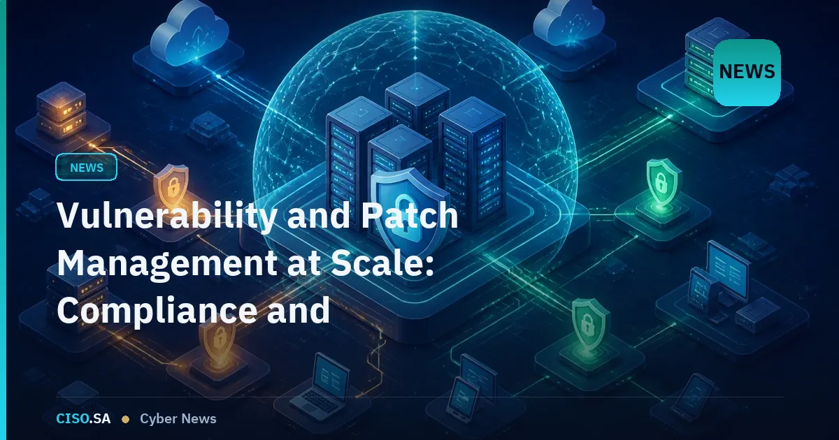 Vulnerability and Patch Management at Scale: Compliance and Operational Resilience in the GCC