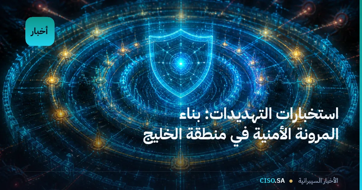 استخبارات التهديدات: بناء المرونة الأمنية في منطقة الخليج