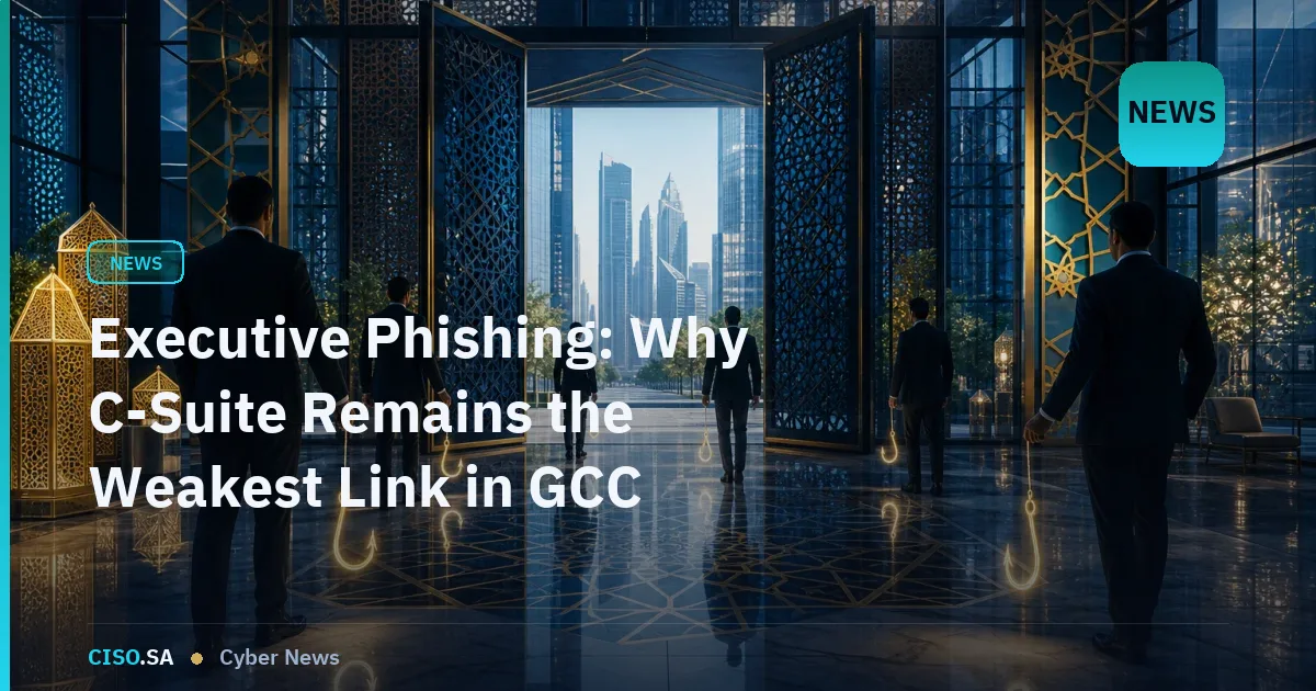 Executive Phishing: Why C-Suite Remains the Weakest Link in GCC Security