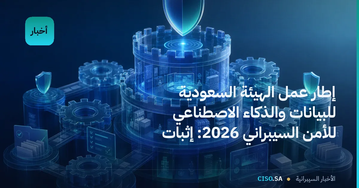 إطار عمل الهيئة السعودية للبيانات والذكاء الاصطناعي للأمن السيبراني 2026: إثبات الامتثال وبناء الثقة