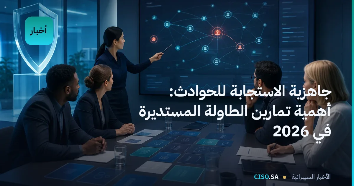 جاهزية الاستجابة للحوادث: أهمية تمارين الطاولة المستديرة في 2026