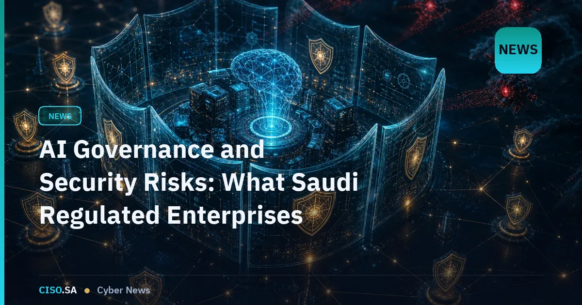 AI Governance and Security Risks: What Saudi Regulated Enterprises Must Know Now