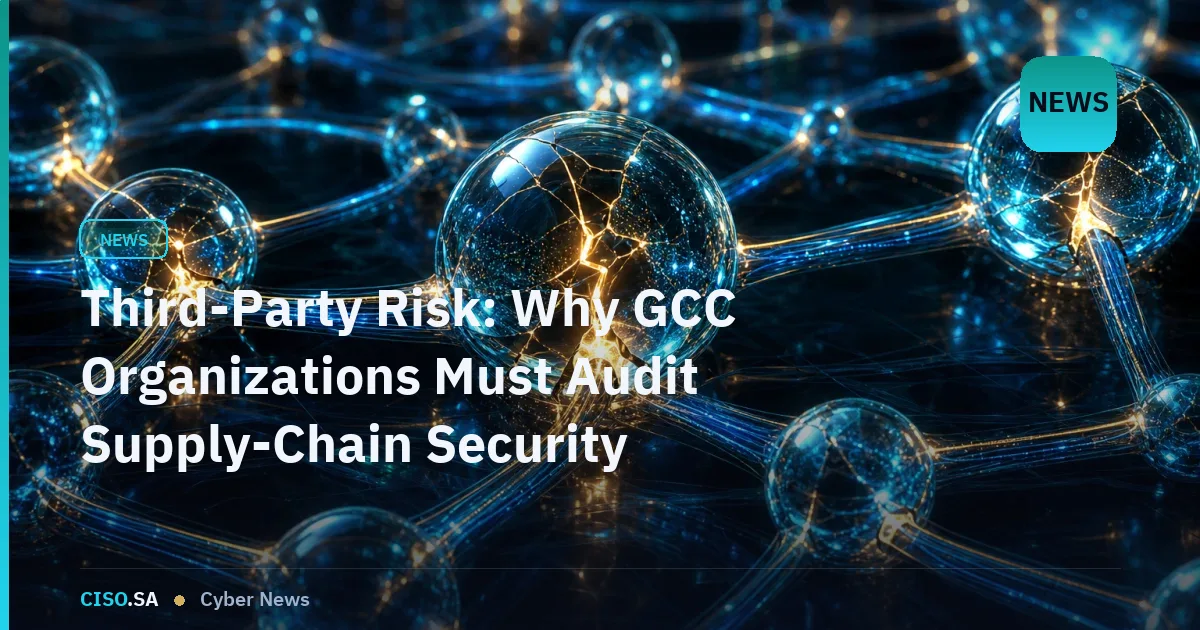 Third-Party Risk: Why GCC Organizations Must Audit Supply-Chain Security Now